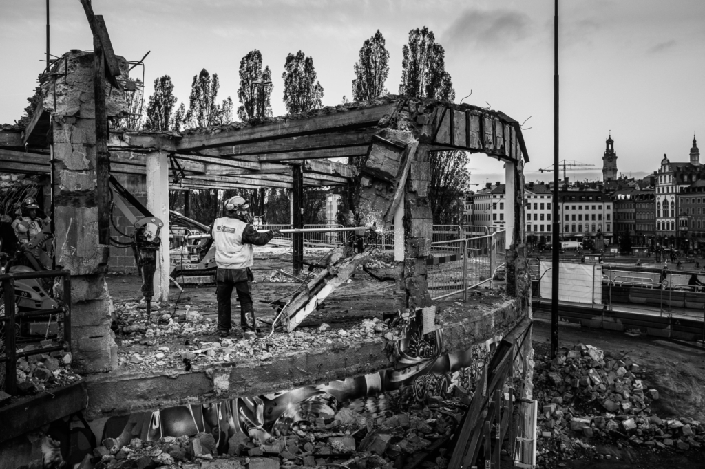 Rivningen av Slussen