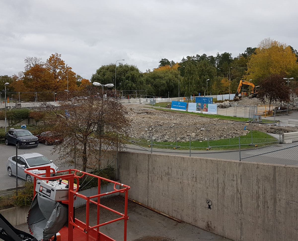 Fortsatt förtätning av Sveriges  tätast befolkade förort.