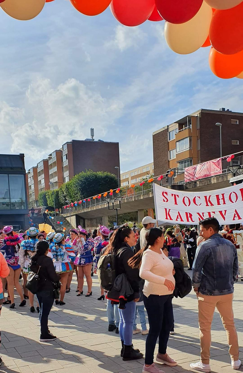 Karnevalen i Fisksätra. 