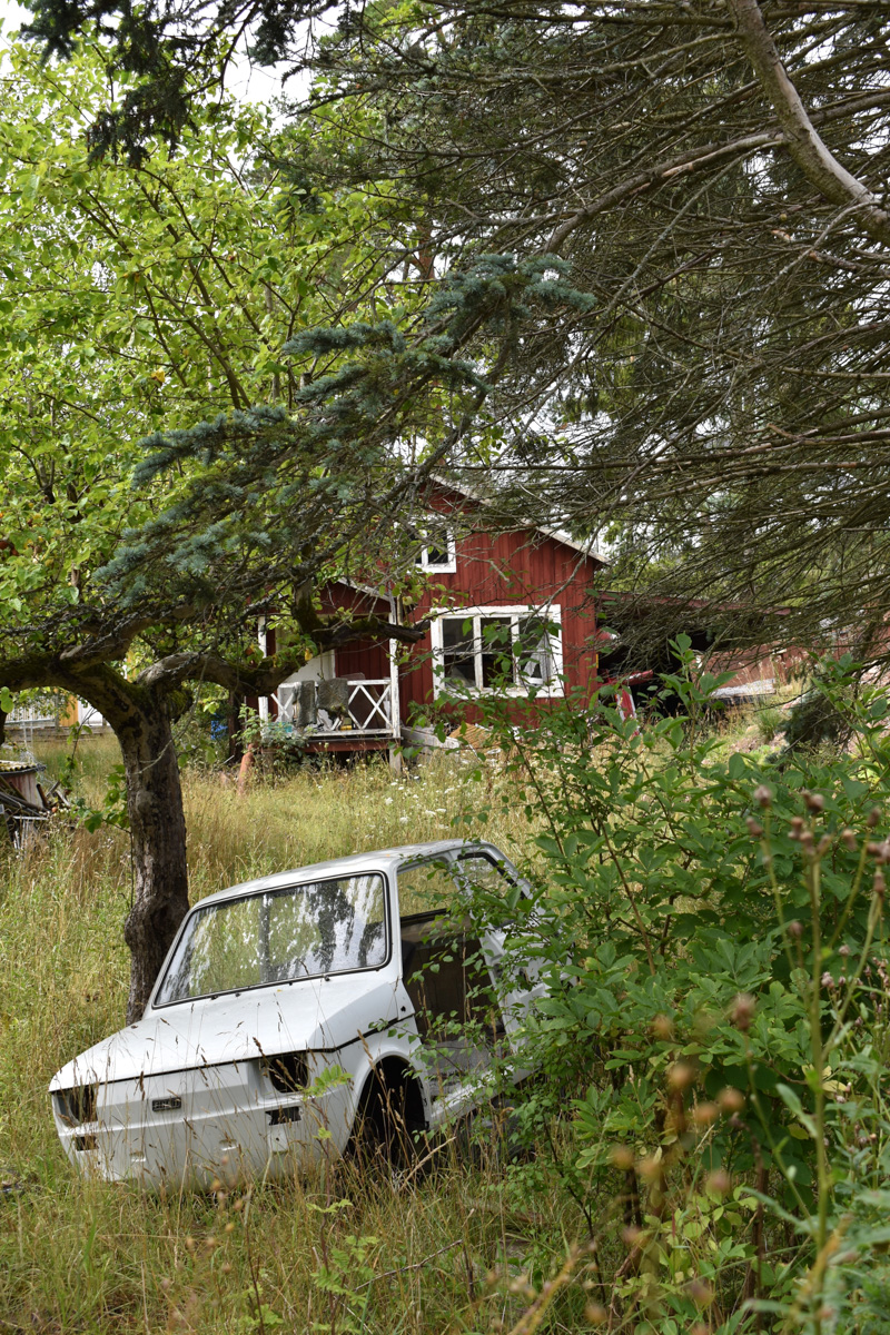 Södersätra, idyllen som försvann​. Bilden är tagen sensommaren 2019. ​ Här ligger det numera radhus.​