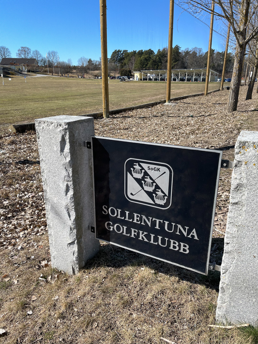 Inledning av golfsäsongen​.